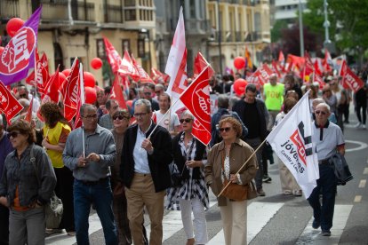 Manifestación del 1 de Mayo en Zamora.