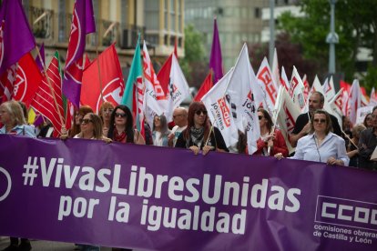 Manifestación del 1 de Mayo en Zamora.