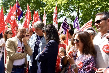 Manifestación del 1º de Mayo en Valladolid.