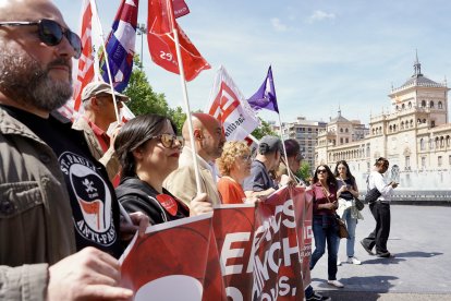 Manifestación del 1º de Mayo en Valladolid.