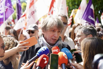 Manifestación del 1º de Mayo en Valladolid.