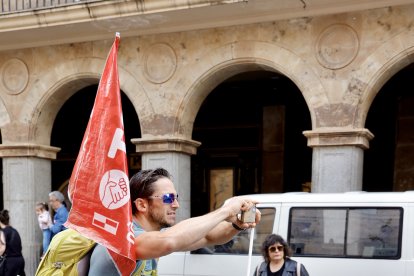 Manifestación del 1º de Mayo en Salamanca.