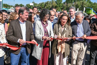 La inauguración de la LXIV Feria Nacional de Maquinaria Agrícola de Lerma.