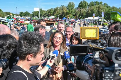 La inauguración de la LXIV Feria Nacional de Maquinaria Agrícola de Lerma.
