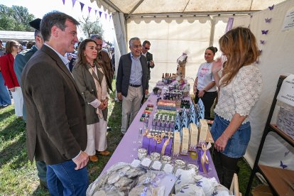 La inauguración de la LXIV Feria Nacional de Maquinaria Agrícola de Lerma.