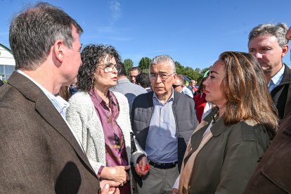 La inauguración de la LXIV Feria Nacional de Maquinaria Agrícola de Lerma.