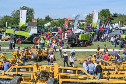 La inauguración de la LXIV Feria Nacional de Maquinaria Agrícola de Lerma.