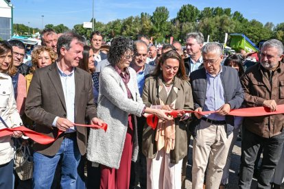 La inauguración de la LXIV Feria Nacional de Maquinaria Agrícola de Lerma.