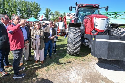 La inauguración de la LXIV Feria Nacional de Maquinaria Agrícola de Lerma.