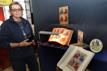 Exposición 'Los mejores códices del mundo en la biblioteca Jacobea del Real Monasterio de San Zoilo en Carrión de los Condes (Palencia)