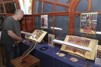 Exposición 'Los mejores códices del mundo en la biblioteca Jacobea del Real Monasterio de San Zoilo en Carrión de los Condes (Palencia)