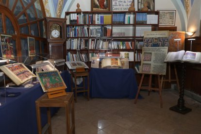 Exposición 'Los mejores códices del mundo en la biblioteca Jacobea del Real Monasterio de San Zoilo en Carrión de los Condes (Palencia)