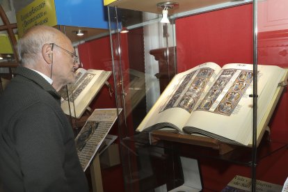 Exposición 'Los mejores códices del mundo en la biblioteca Jacobea del Real Monasterio de San Zoilo en Carrión de los Condes (Palencia)