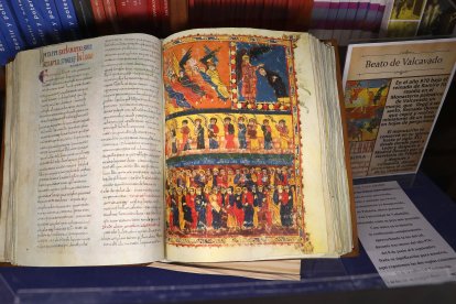 Exposición 'Los mejores códices del mundo en la biblioteca Jacobea del Real Monasterio de San Zoilo en Carrión de los Condes (Palencia)