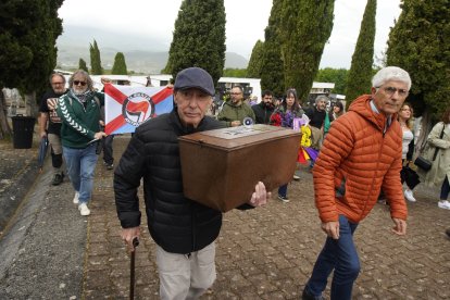 Ponferrada honra al guerrillero Manuel Girón.