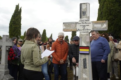 Ponferrada honra al guerrillero Manuel Girón.