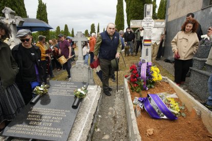 Ponferrada honra al guerrillero Manuel Girón.