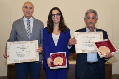 José Antonio Diez, Marta García Aller y Miguel Ángel Revilla.