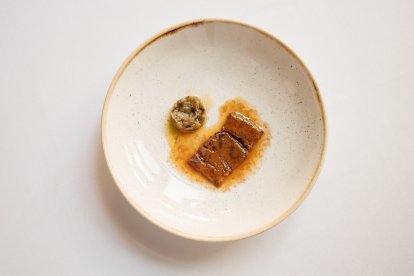 Un plato de carne de buey de El Capricho