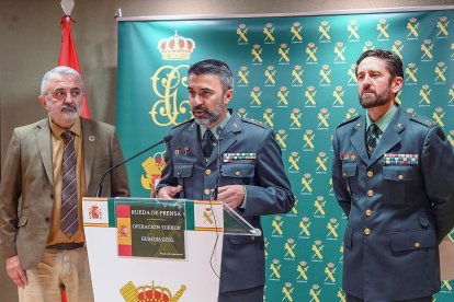 Operación antidroga realizada por la Guardia Civil de Burgos.