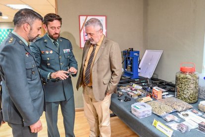 Operación antidroga realizada por la Guardia Civil de Burgos.