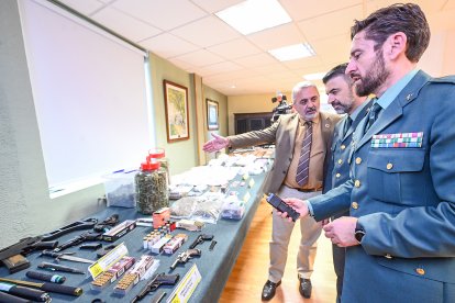 Operación antidroga realizada por la Guardia Civil de Burgos.