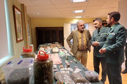 Operación antidroga realizada por la Guardia Civil de Burgos.