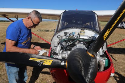El aeródromo de Herrera de Pisuerga ha formado a más de un centenar de pilotos