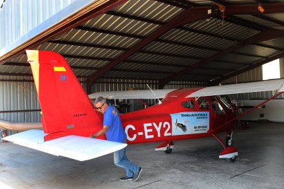 El aeródromo de Herrera de Pisuerga ha formado a más de un centenar de pilotos
