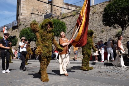 La fiesta tradicional de los Hombres de Musgo en Béjar