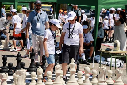 Celebración de la final provincial de la quinta edición del Torneo de Ajedrez Pequeños Gigantes.