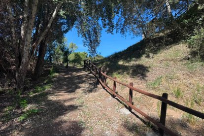 Una parte del recorrido por la Vía Verde