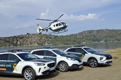 Labores de búsqueda de la Guardia Civil