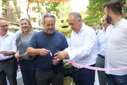 Inauguración de la feria del ajo en Zamora.