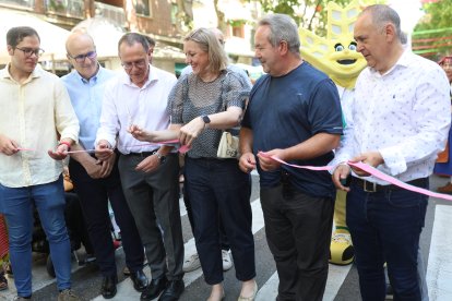 Inauguración de la feria del ajo en Zamora.