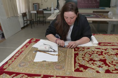 Taller de restauración de obras de arte en Palencia.