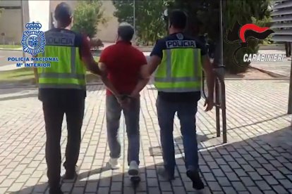 Detención de Domenico Paviglianiti en 2021.