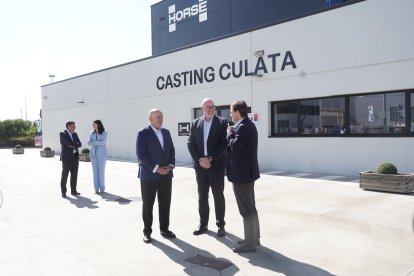 Presentación de la nueva planta de fabricación y casting de culatas de Horse.