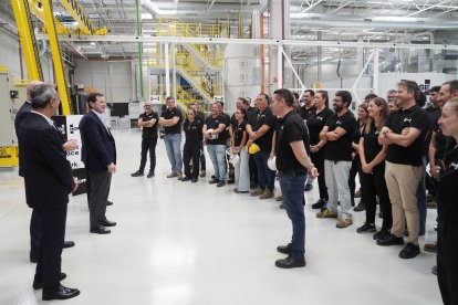 Presentación de la nueva planta de fabricación y casting de culatas de Horse.