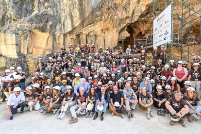 Balance de la campaña de excavaciones Atapuerca 2026 con la participación del consejero de Cultura, Alberto Díaz Pico.
