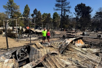 Incendio de Burgohondo en Ávila