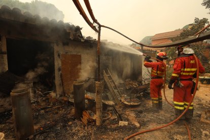 Incendio en la provincia de Ávila