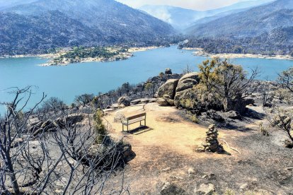 Foto del Pantano del Burguillo y Valle de Iruelas