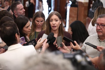 Una imagen de archivo de la portavoz del PP en el Congreso, Ester Muñoz