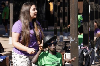 Inauguración del XXIX Campamento Inclusivo de El Bosque de los Sueños de Cubillos del Sil (León), organizado por Aspaym Castilla y León