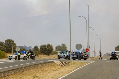 Incendio en Revenga.