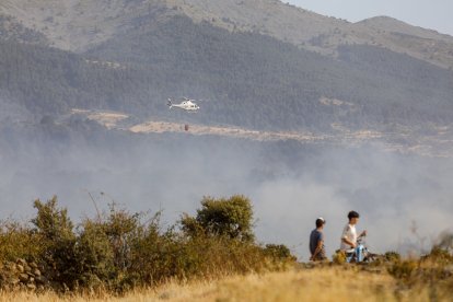 Incendio en Revenga.