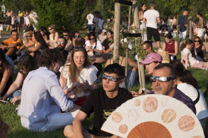 Eclipse desde Salamanca