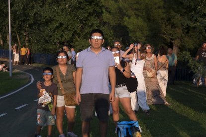 Eclipse desde Salamanca