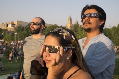 Eclipse desde Salamanca
